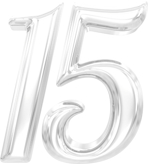 Number 15 Silver